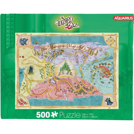 The Marvelous Map of OZ 500pc puzzle - ToyTime