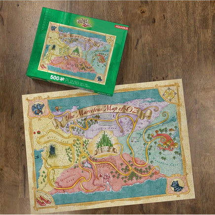 The Marvelous Map of OZ 500pc puzzle - ToyTime