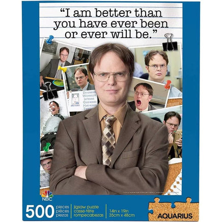 The Office Dwight Quote 500pc puzzle - ToyTime