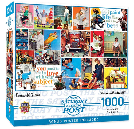 The Saturday Evening Post 1000pcs Jigsaw Puzzle with Bonus Poster - ToyTime