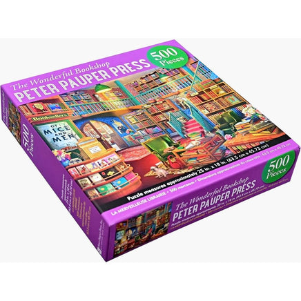 The Wonderful Bookshop Puzzle 500 - ToyTime