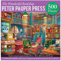 The Wonderful Bookshop Puzzle 500 - ToyTime