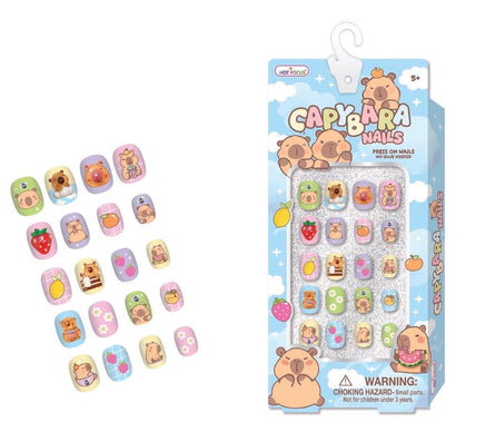 Themed Capybara Nails - ToyTime