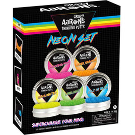 Thinking Putty Neon Set@Crazy Aaron’s - ToyTime