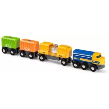 Three Wagon Cargo Train - ToyTime