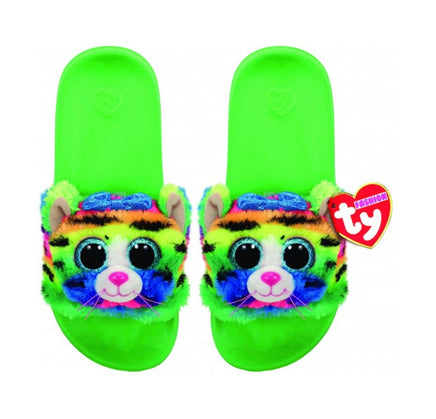 TIGERLY Bow Cat Slippers slides Medium - ToyTime
