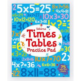 Time Tables Practice Pad Tables 6 - 7 - ToyTime