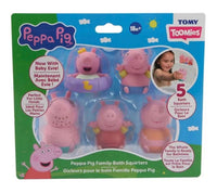 Tomy Toomies Peppa Pig Family Bath Squirters 5 Pack - ToyTime
