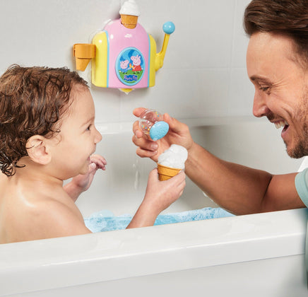 Toomies Peppa Pig Bubble Ice Cream Maker Bath Toy - ToyTime