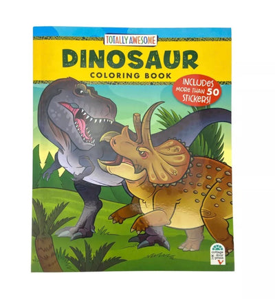 Totally Awesome Dinosaur Coloring Book - ToyTime