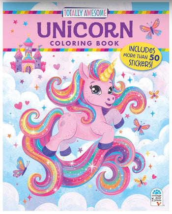Totally Awesome Unicorn Coloring Book - ToyTime