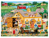 Town and Country Feather and Nest With Poster 300pcs Jigsaw Puzzle - ToyTime