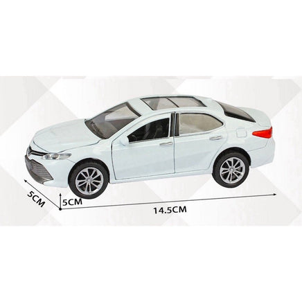 Toyota Camry Medium Size Die - cast car pull back,open door,open hood,open trunk - 1:28 - ToyTime