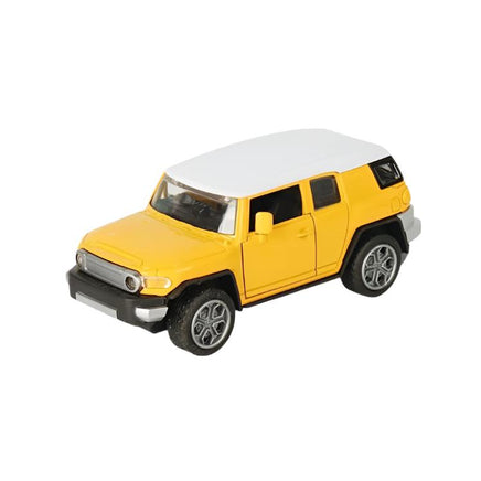 Toyota FJ Pull back die - cast metal car, door open function 1:32 - ToyTime