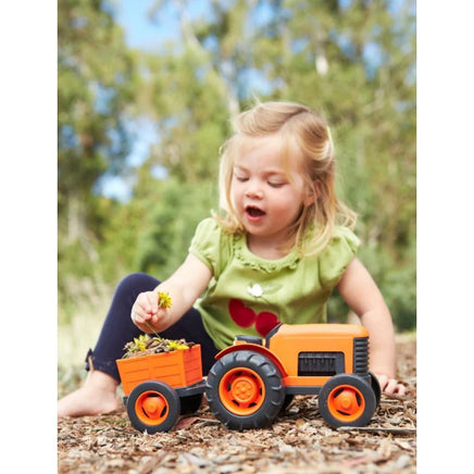 Tractor Orange..@Green Toys - ToyTime