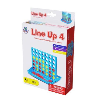 Travel Games Line Up 4 - ToyTime