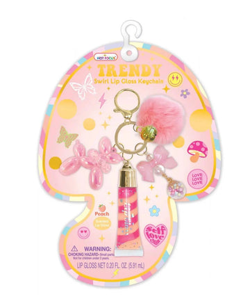 Trendy Lip Gloss with KeyChain Good Day - ToyTime