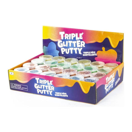 Triple glitter putty - ToyTime