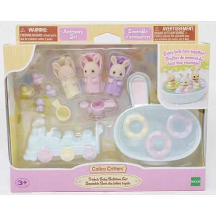 Triplets baby bathtime set Rabbit family - ToyTime