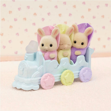 Triplets baby bathtime set Rabbit family - ToyTime