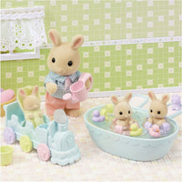 Triplets baby bathtime set Rabbit family - ToyTime