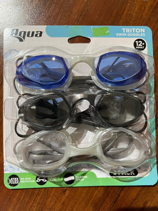 Triton Swim Goggles 3 - Pack - ToyTime