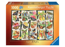 Tropical Butterflies 1000 Pc Puzzle - ToyTime