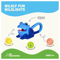 Tropical WildLights Frog Blue - ToyTime