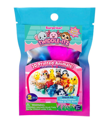 Twiddle Itz 2pc Surprise 3D Animals - ToyTime