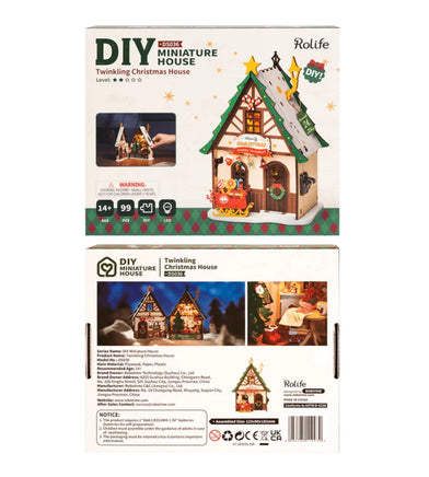 Twinkling Christmas House - ToyTime