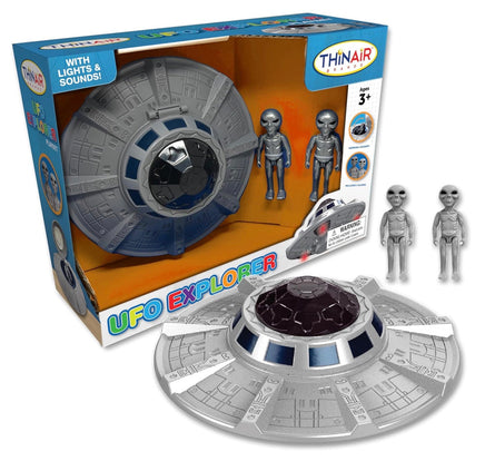 UFO Explorer Play Set with Light and Sound - ToyTime