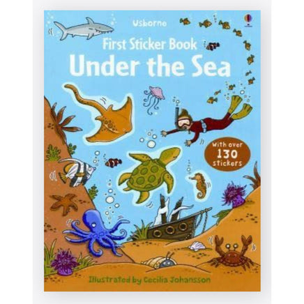 Under The Sea..First Sticker Book@Edc - ToyTime