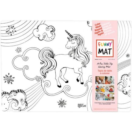 Unicorn Coloring/Washable Funny Mat - ToyTime
