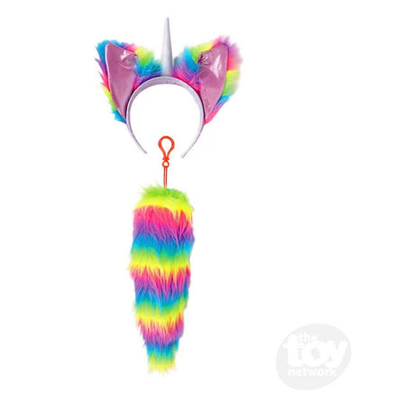 Unicorn Headband And Tail - ToyTime