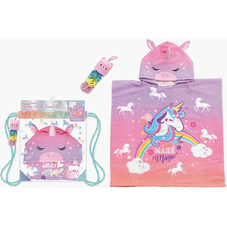 Unicorn Hooded Bath Towel Bag - ToyTime