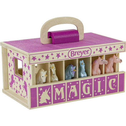 Unicorn Magic Wooden Carry Case - ToyTime