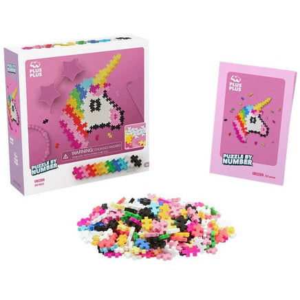 Unicorn Puzzle By Number 250pc - ToyTime