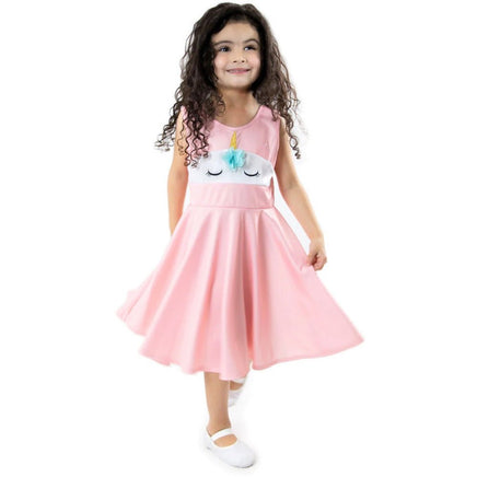 Unicorn Twirl Dress Pink Medium - ToyTime