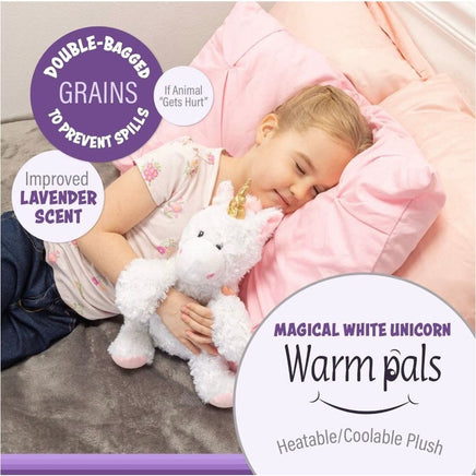 Unicorn White warm pals - ToyTime