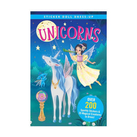 Unicorns Sticker Doll Dress Up Book - ToyTime