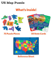 US Map Puzzle - ToyTime