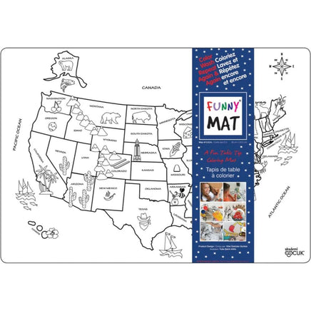 USA Coloring/Washable Funny Mat - ToyTime