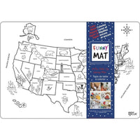 USA Coloring/Washable Funny Mat - ToyTime