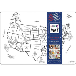 USA Coloring/Washable Funny Mat - ToyTime