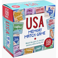 USA memory match game - ToyTime