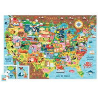 Usa Puzzle 200pcs@C_Creek - ToyTime