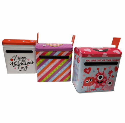 VAL Tall Mailboxes Tin Box - ToyTime