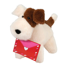 Valentine Muzzle Dog With Card - ToyTime