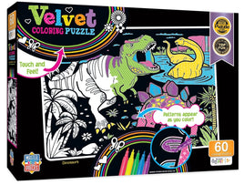 Velvet Colouring Puzzle Dinosaurs - ToyTime