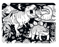 Velvet Colouring Puzzle Dinosaurs - ToyTime